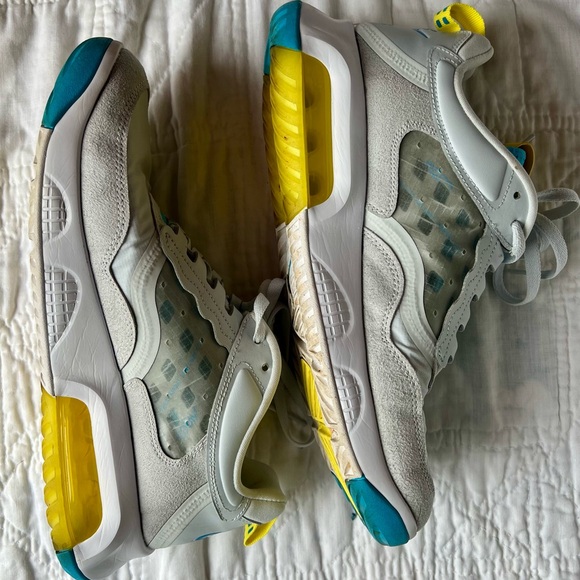 Jordan Max 200 PSP "Pure Platinum/Laser Blue/White" Men's Shoes 10.5 - Picture 4 of 8